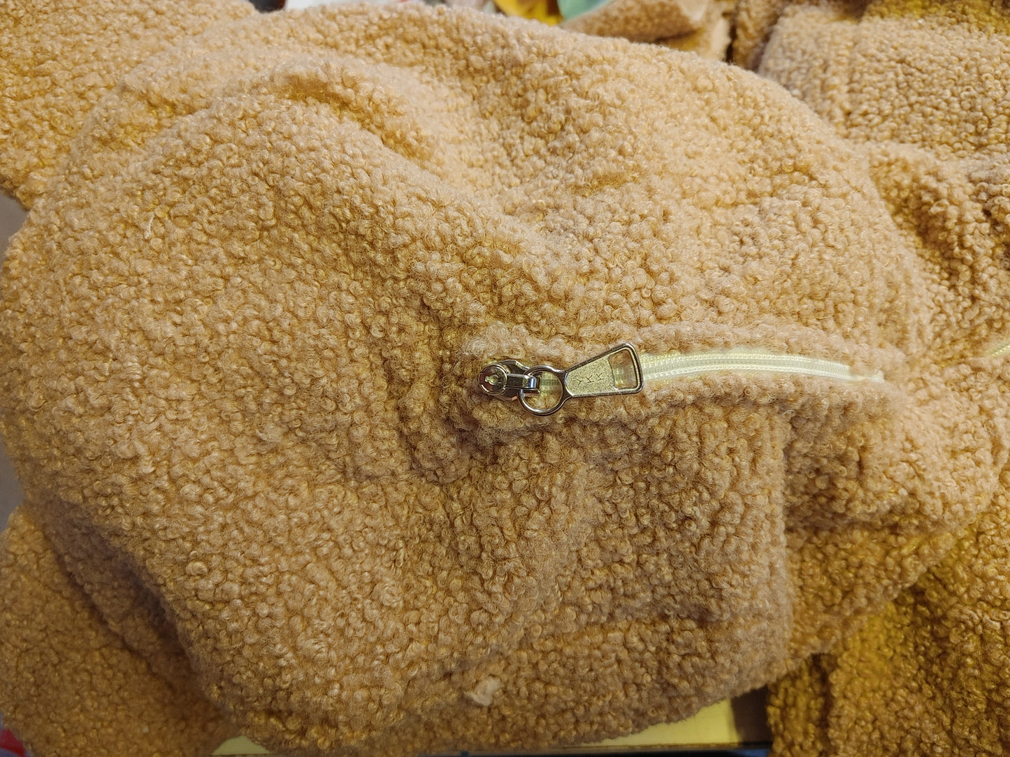 3 Layer Plush Naughty Bear Suit with Locking Zipper
